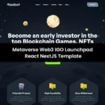 Risebot – Metaverse Web3 IGO Launchpad React NextJ