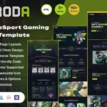 Roda – NFT Gaming & eCommerce HTML Template