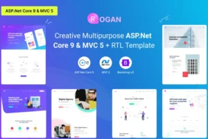 Mua Rogan - Creative Multipurpose ASP.Net MVC template giá rẻ