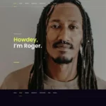 Roger Day. – Personal CV/Resume HTML Template