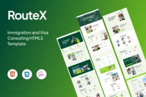Mua RouteX - Immigration and Visa Consulting HTML5 giá rẻ