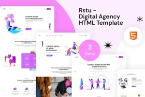 Mua Rstu - Digital Agency HTML Template giá rẻ