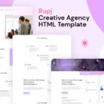 Rupj – Creative Agency HTML Template