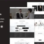 Ryazan – Minimal Portfolio HTML Template