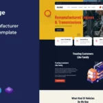 Salvage – Remanufacturer HTML Template