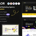 Saor – SEO Digital Marketing Agency HTML Template