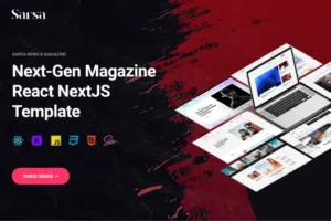 Mua Sarsa - News & Magazine NextJS Template giá rẻ