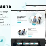 Sasna – Multipurpose Business HTML Template + RTL