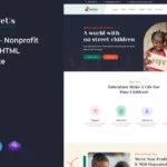Saveus – Nonprofit Charity HTML Template