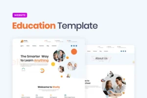 Mua School Website Template giá rẻ