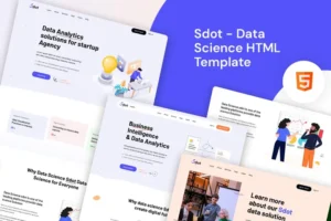 Mua Sdot - Data Science HTML Template giá rẻ