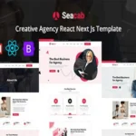 Seacab – Creative Agency React Next JS Template