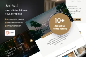 Mua SeaPearl - Luxury Hotel & Resort Template giá rẻ