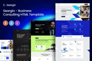 Mua Seargin - Business Consulting HTML Template giá rẻ