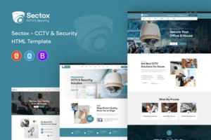Mua Sectox – CCTV & Security HTML Template giá rẻ