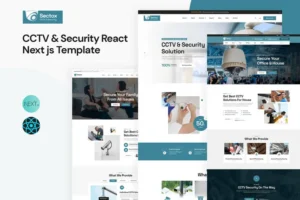 Mua Sectox - CCTV & Security React Next js Template giá rẻ