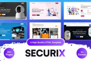 Mua Securix - Security & CCTV Camera HTML Template giá rẻ