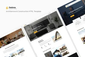 Mua Sedona | Architecture & Construction HTML Template giá rẻ
