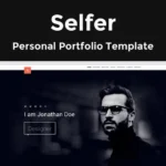 Selfer – Personal Portfolio Template