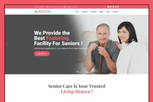 Mua Senior Care - Elders Support HTML5 Template giá rẻ