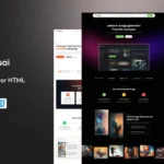 Sensai – AI Generator HTML Template