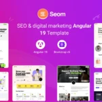 Seom – SEO & digital marketing Angular 19 Template