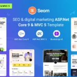 Seom SEO digital marketing ASP.Net & MVC Template