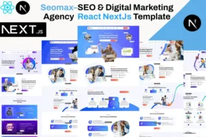 Mua SEOMAX - SEO & Marketing Agency Nextjs Template giá rẻ