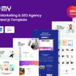 SEOMY – Digital Marketing React Next Js Template