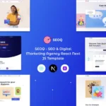 SEOQ – SEO & Digital Marketing Agency React JS