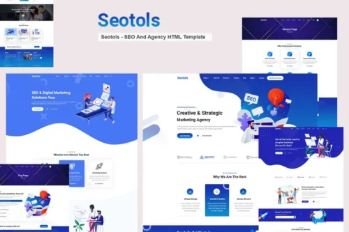 Mua Seotols - SEO And Agency HTML Template giá rẻ