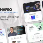 Shapro – Multipurpose Landing Page HTML Responsive