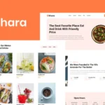 Shara – Food & Drink Landing Page Template