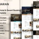 Sharan – Hotel & Resort Booking HTML Template