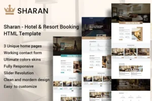 Mua Sharan - Hotel & Resort Booking HTML Template giá rẻ