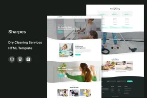 Mua Sharpes | Dry Cleaning Services HTML Template giá rẻ