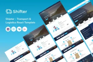 Mua Shifter – Transport and Logistics React Template giá rẻ
