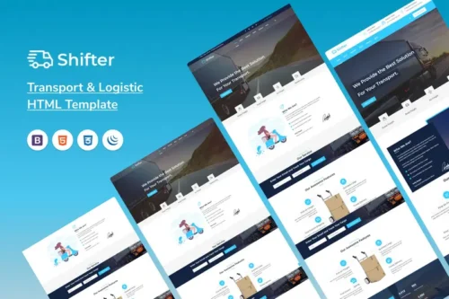 Mua Shifter – Transport & Logistic HTML Template giá rẻ