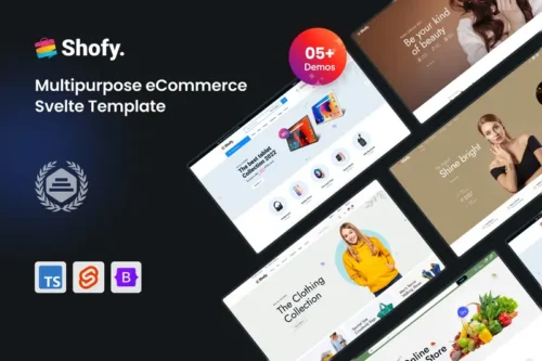 Mua Shofy - Multipurpose eCommerce Svelte Template giá rẻ