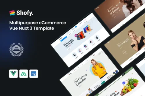 Mua Shofy - Multipurpose eCommerce Vue Nuxt 3 Template giá rẻ