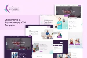 Mua Sifoxen - Chiropractic & Physiotherapy HTML giá rẻ