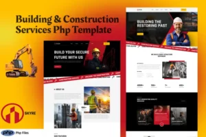 Mua Skyre – Building & Construction Services Php Templ giá rẻ