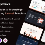 Skywave – IT Solution Technology Laravel Template