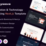 Skywave – Next.js IT Solution Technology Template
