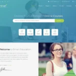 Smart Education – Courses, Events Website Template