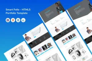 Mua Smart Folio - HTML5 Portfolio Template giá rẻ