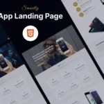 Smartly – App Landing Page HTML Template