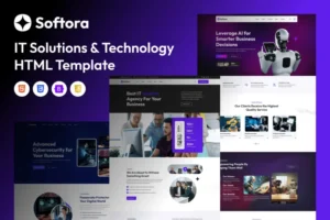 Mua Softora - IT Solutions & Technology HTML Template giá rẻ