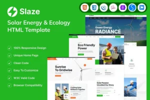 Mua Solar Energy & Ecology HTML Template giá rẻ