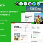 Solar Energy & Ecology NextJS Template